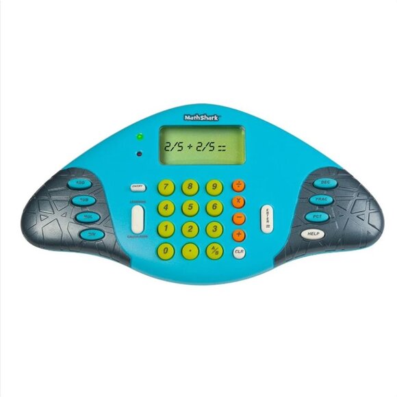 NEW!_MathShark Digital Math Game, Handheld Electronic Math Learning Game, Age 6+ - Picture 3 of 9